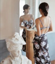 Flaxmaker 2Pack Floral Sexy One Piece Swimsuit and Cover Up - Image 10